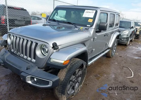 2020 Jeep Wrangler Unlimited Sahara 4X4 from USA, damaged, VIN 1C4HJXEN5LW149860